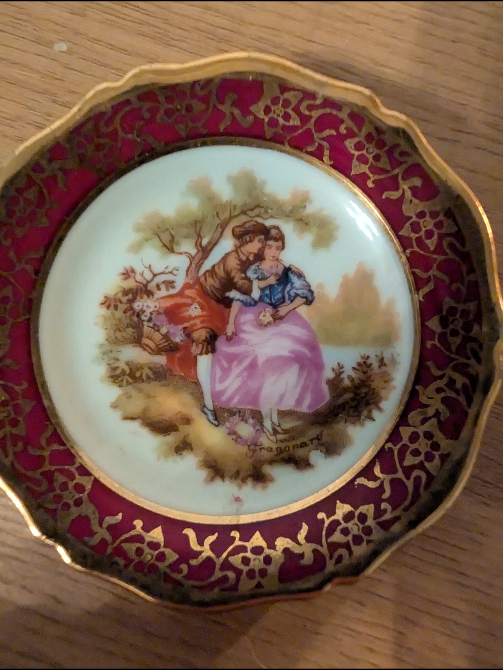 Limoges 3" Butterpat